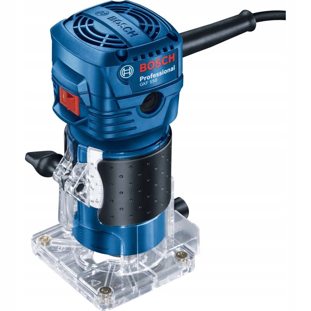 Bosch-Professional Okrajová frézka 550 W s úchytem 6,0 mm Bosch Gkf 550