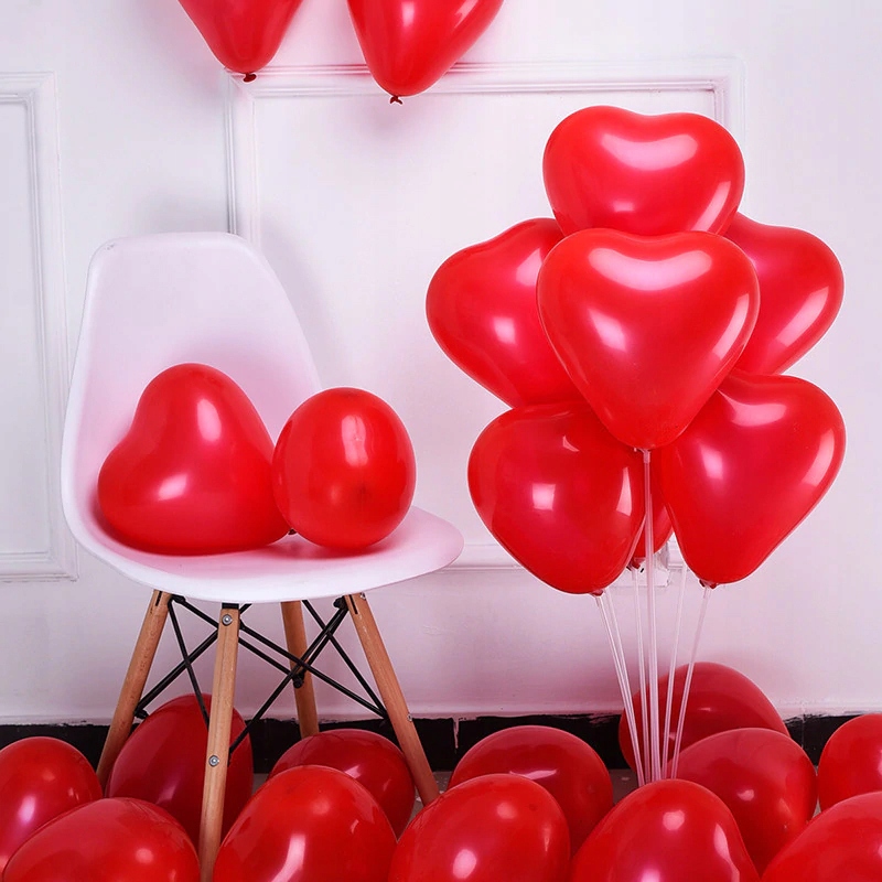 balony 100szt. serce czerwone | TG21017-1 — 3