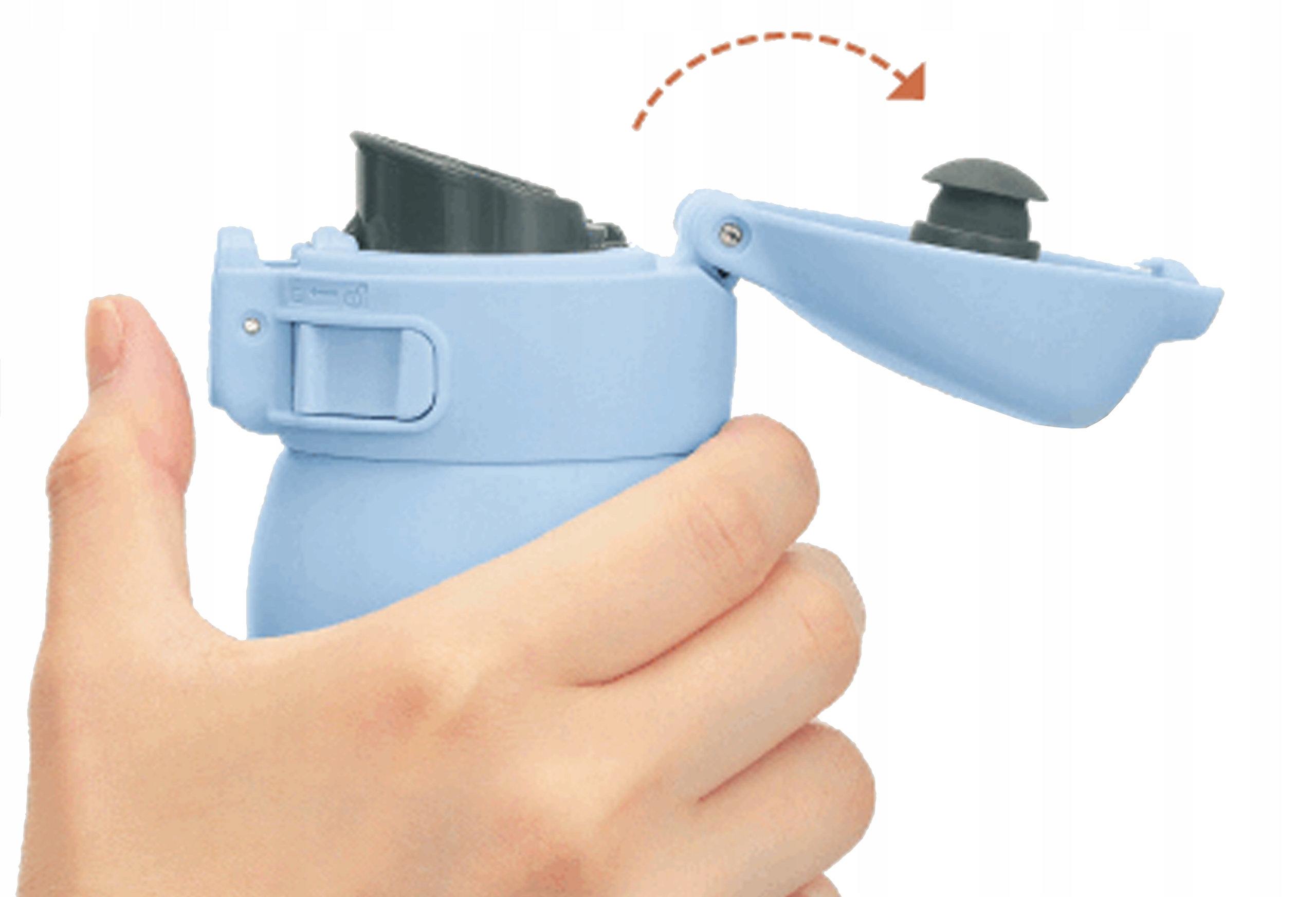 Kubek termiczny termos mały ZOJIRUSHI SM-WS36-AM 360 ml Jasno-Niebieski Kod producenta SM-WS36-AM