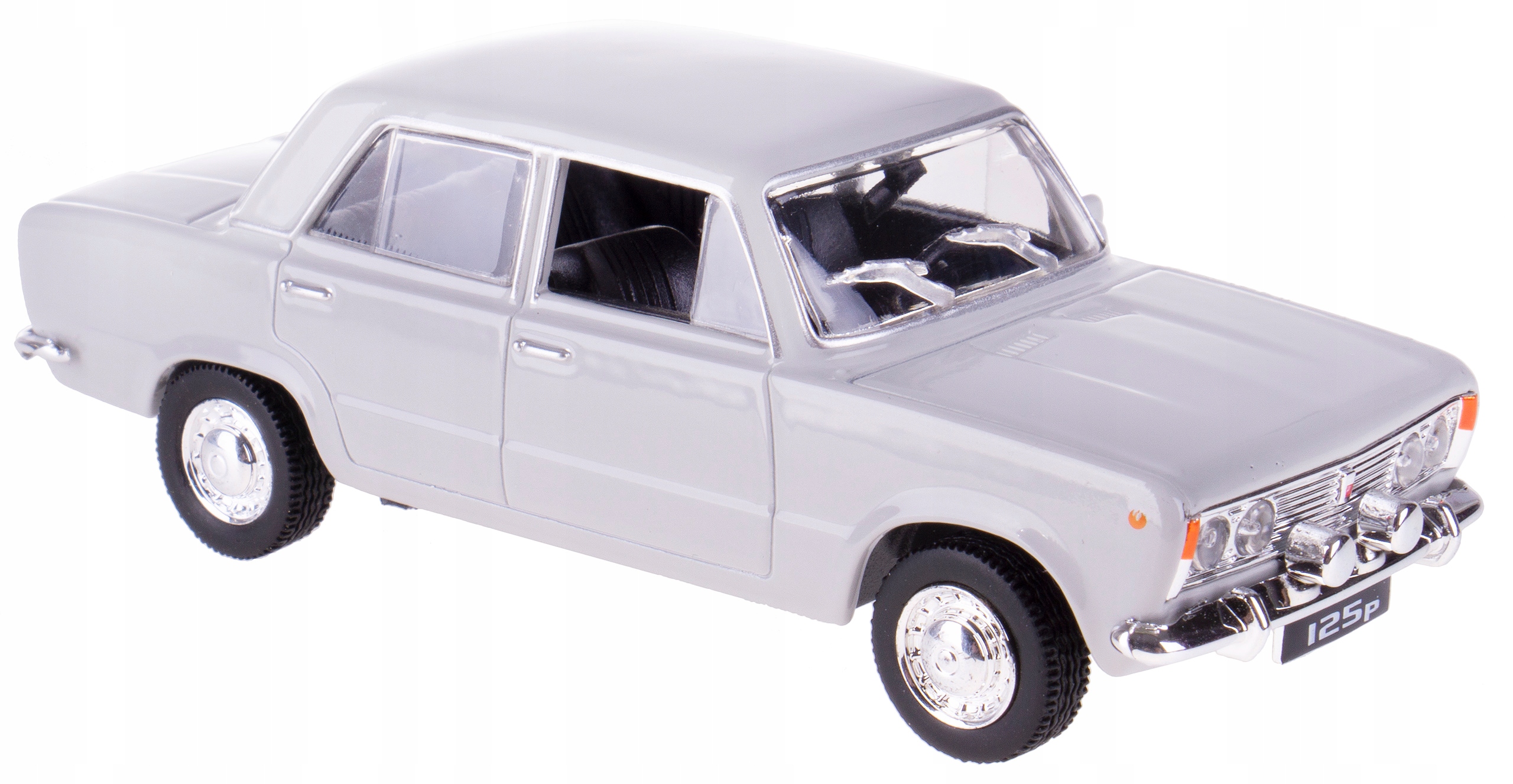 Fiat 125p Model Metalowy Kolekcja Prl 1:43 Szary