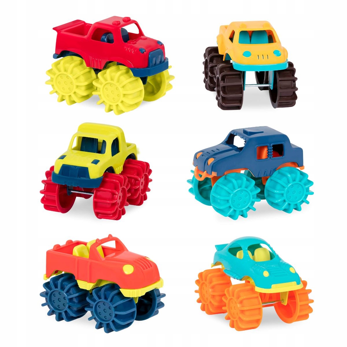 

B.Toys Thunder zestaw 6 autek Monster Trucków