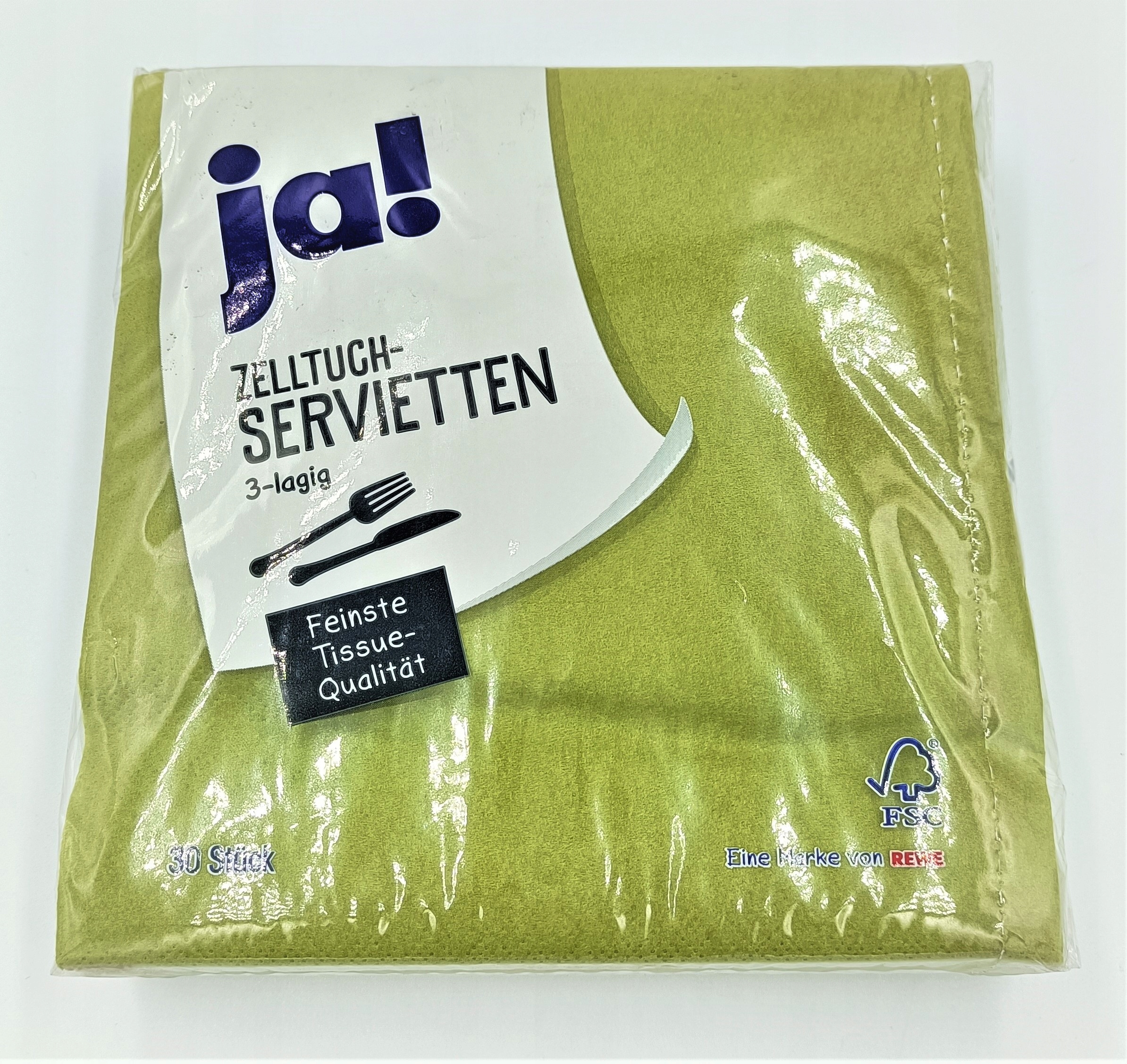 

Serwetka papierowa 30 szt. 33 cm x 33 cm zielona