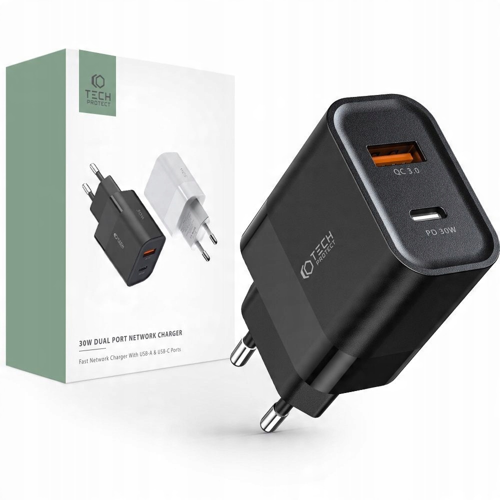 

Ładowarka Sieciowa PD-30W QC3.0 3A Samsung Iphone