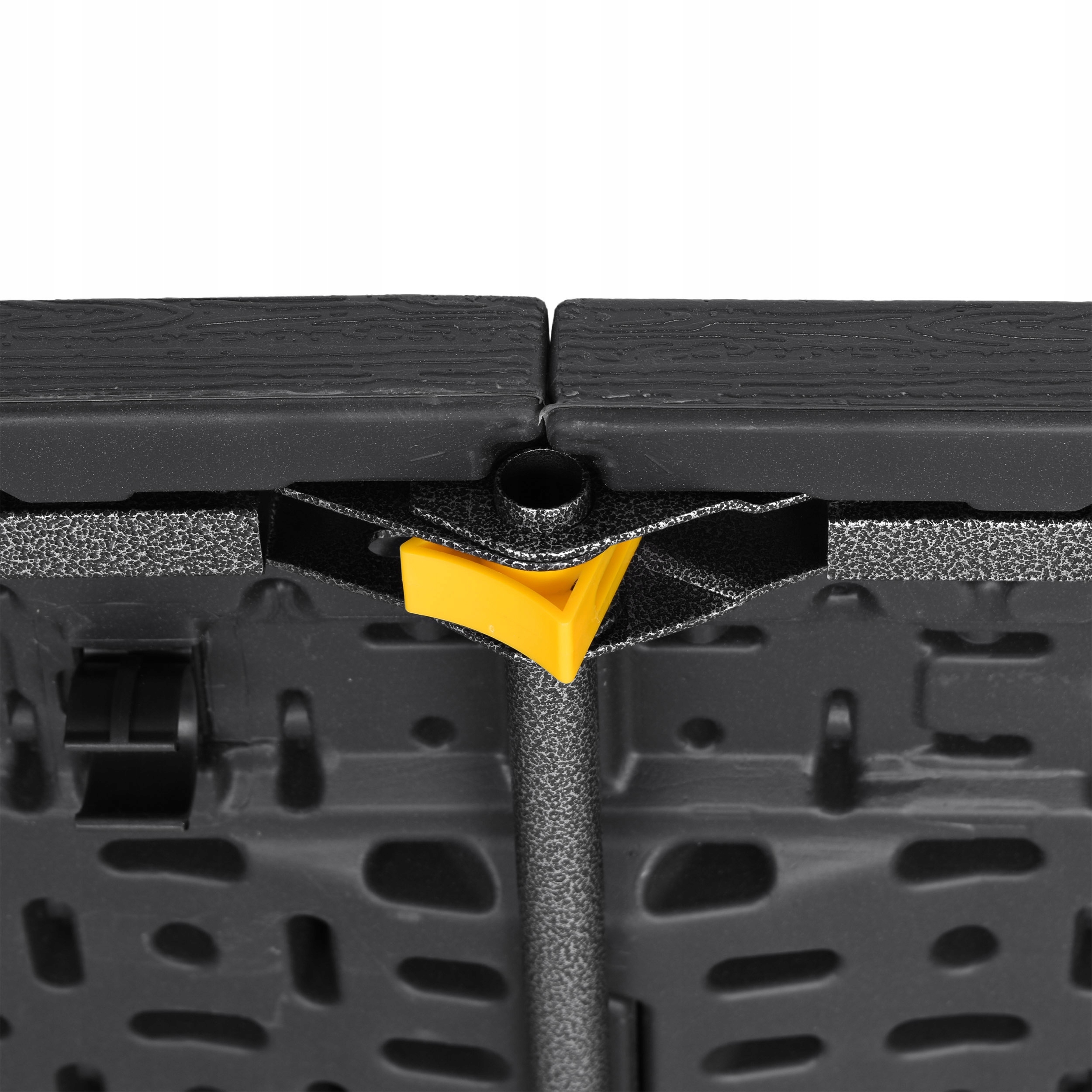 STÓŁ CATERINGOWY BANKIETOWY SKŁADANY W WALIZKĘ OGRODOWY WZÓR DREWNA 180 cm Głębokość mebla 73.5 cm