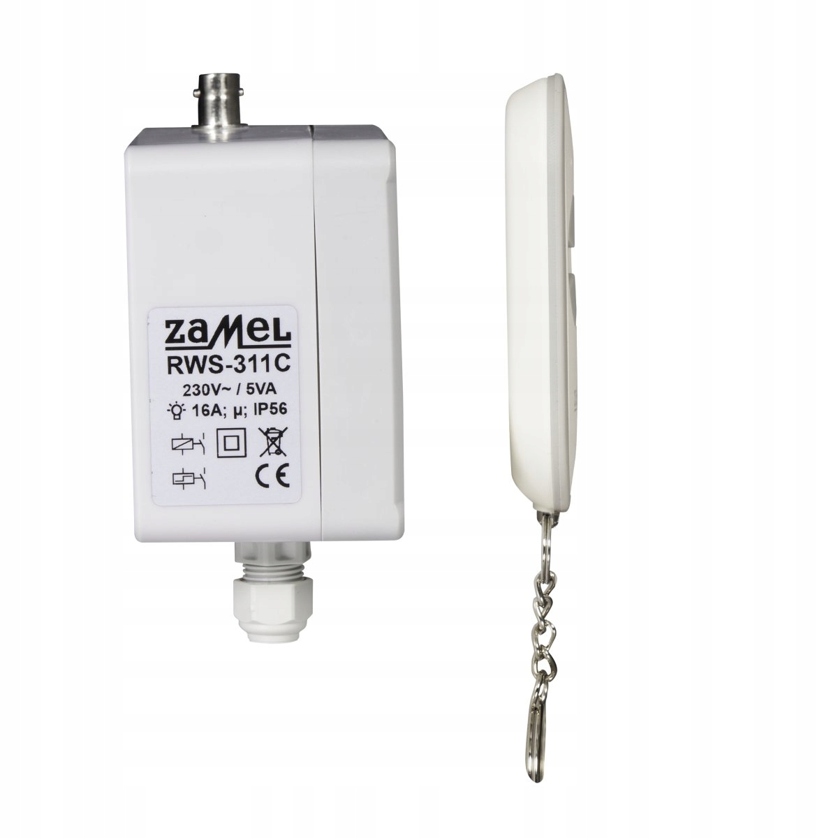 Radiowy wyłącznik sieciowy 4-kanałowy 230V RWS-311 Stan opakowania oryginalne