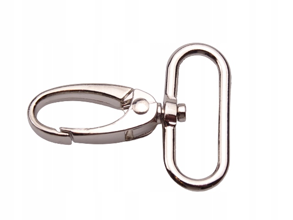 

Karabińczyk metalowy nikiel 30 32 mm do paska
