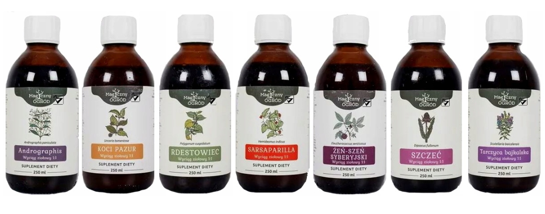 Protokół wg Buhnera wyciągi ziołowe 250ml