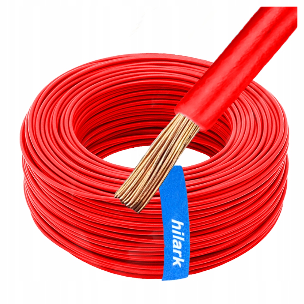Inštalačný kábel 10 mm² H07V-K LgY 1x10 mm² lanko triedy 5 červené 100 m