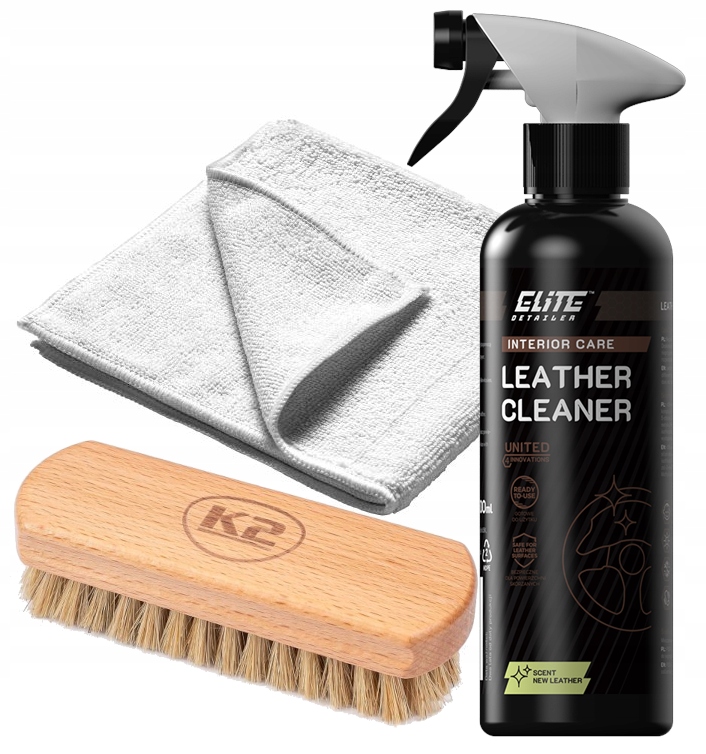 Zestaw do czyszczenia skóry w samochodzie