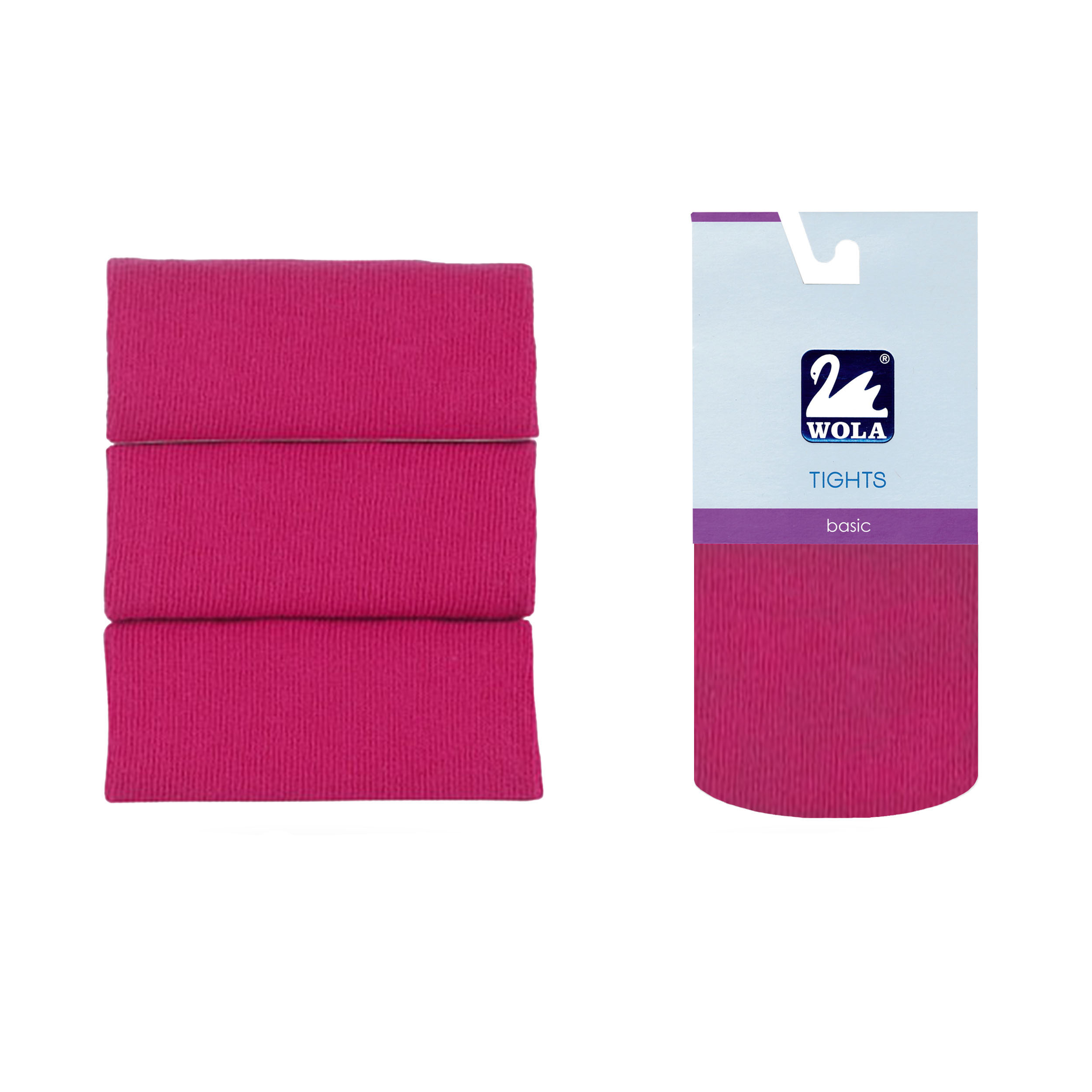 

Bawełniane rajstopy Wola Basic, Purple 90, 152-158
