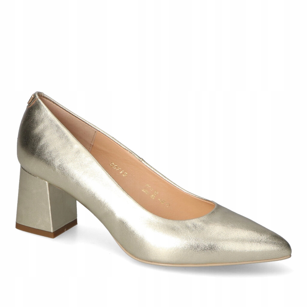 Dámské lodičky Sala Zlaté Lico Kožené 39