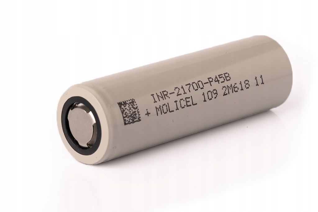 

Molicel Inr 21700 P45B 4500mAh 3,6V 37V 45A