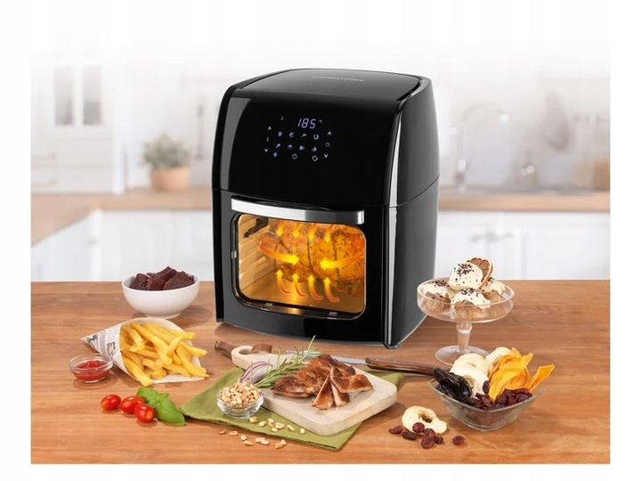 Fritéza Bez Oleja XXL 12L Air Fryer 9v1 Rúra 1800W 9 Programov