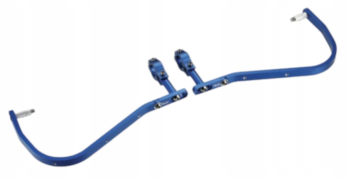 Accel Chrániče Rúk (handbary) S Hliníkovým Upevnením Enduro 22 MM, Farba Modrá