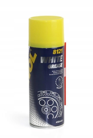 MANNOL WHITE GREASE 450ML - БЕЛАЯ СМАЗКА ДЛЯ ЦЕПИ