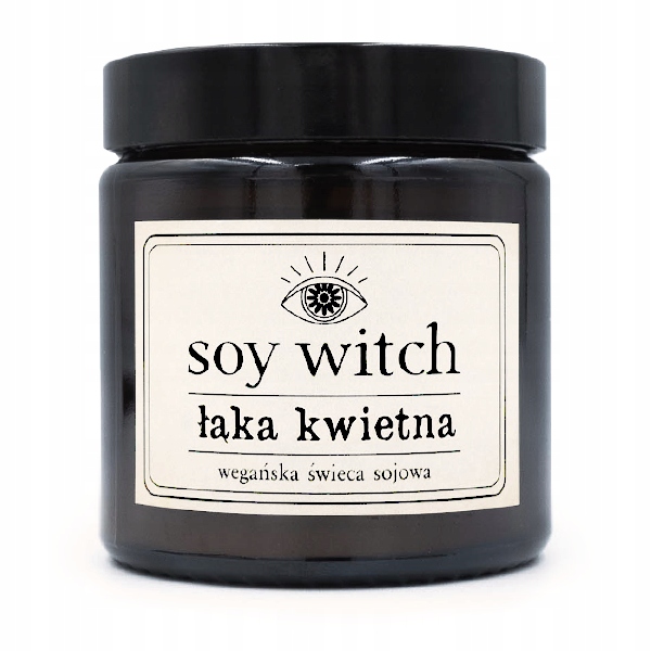 

Świeczka sojowa zapachowa w szkle Łąka kwietna