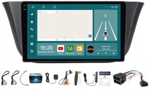 Rádio Navigace Iveco Daily 2013-2020 Carplay Android Auto 8GB 256GB Sim
