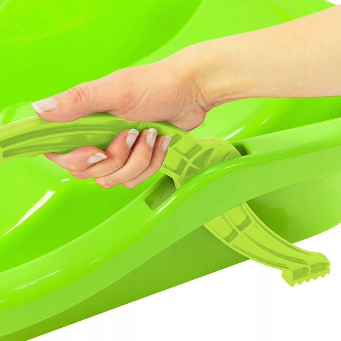 SANKI DZIECIĘCE PLASTIKOWE Z HAMULCEM ŚLIZG MOCNE Typ ślizgi