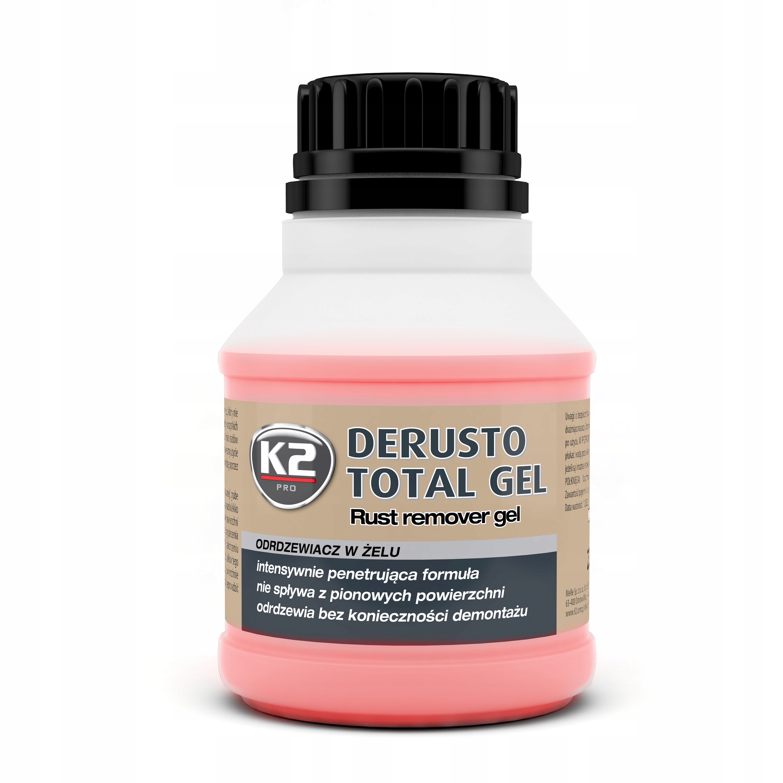 K2 DERUSTO INTENSTYWNY ODRDZEWIACZ GEL 250ML