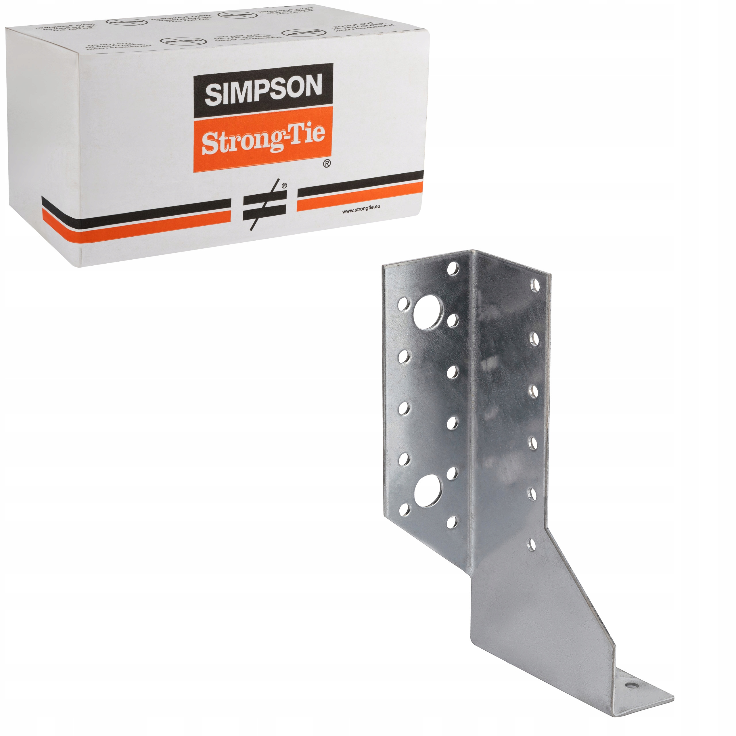 Rozdeliteľné vešiaky na nosníky 158 mm 2 mm 50 ks ľavé Simpson SDEG380/30