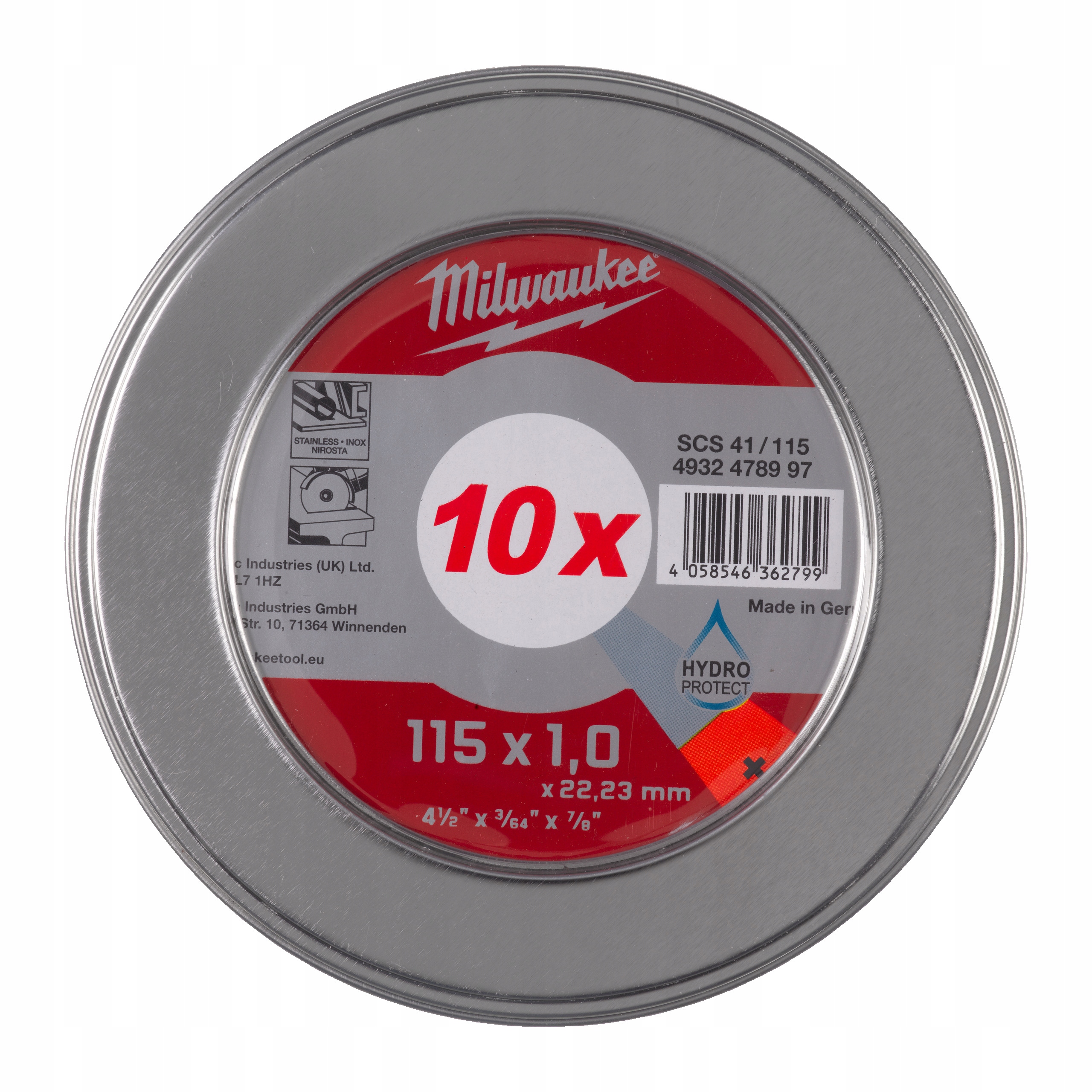 Kotouč na kov Milwaukee Pro 4932478997 115 x 22,2 mm