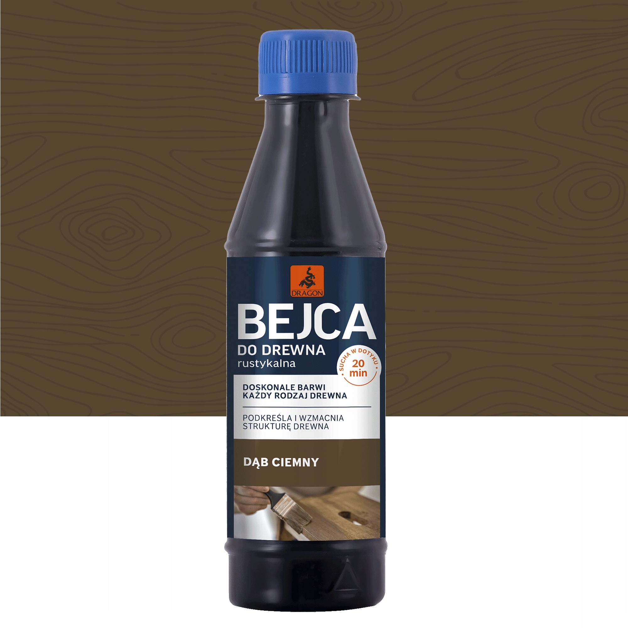 

Bejca rustykalna 0,2L Dąb Ciemny Dragon