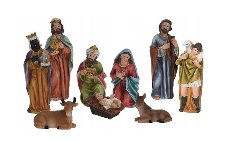 

Figurki Do Szopki Bożonarodzeniowej 9 szt. szopka