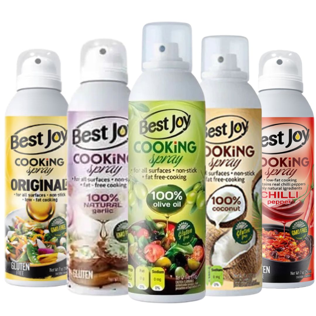 Best Joy Cooking Spray 100% Butter Oil 250 ml olej do smażenia masło Keto