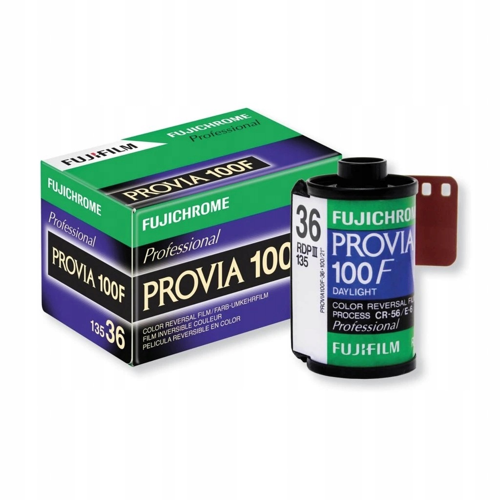 Fujifilm Fujichrome Provia 100F/135-36 (barevný pozitivní film)