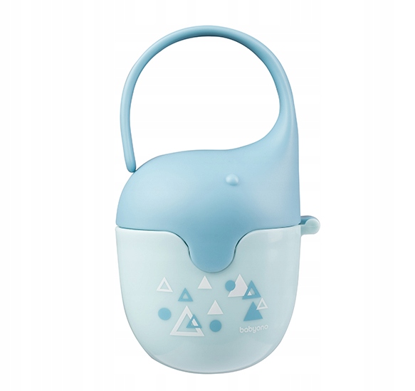 SŁONIK POJEMNIK na SMOCZKI Smoczek Etui BABYONO