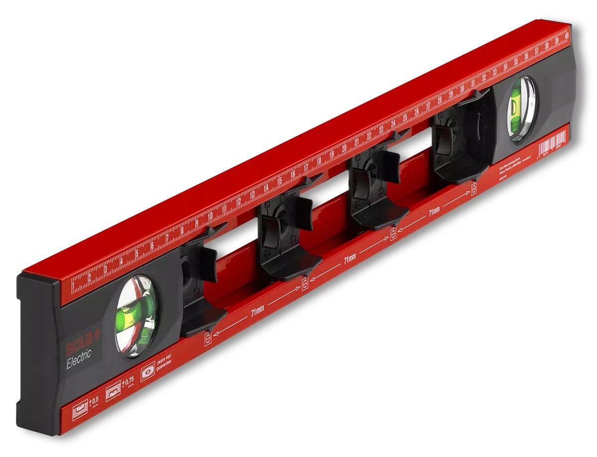 

Poziomica Aluminiowa Sola Electric 41CM Profil C