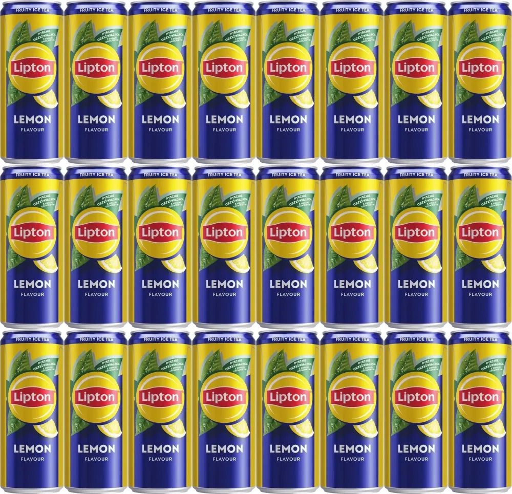 Napój Lipton Ice Tea Lemon, puszka, 0.33ml 24szt