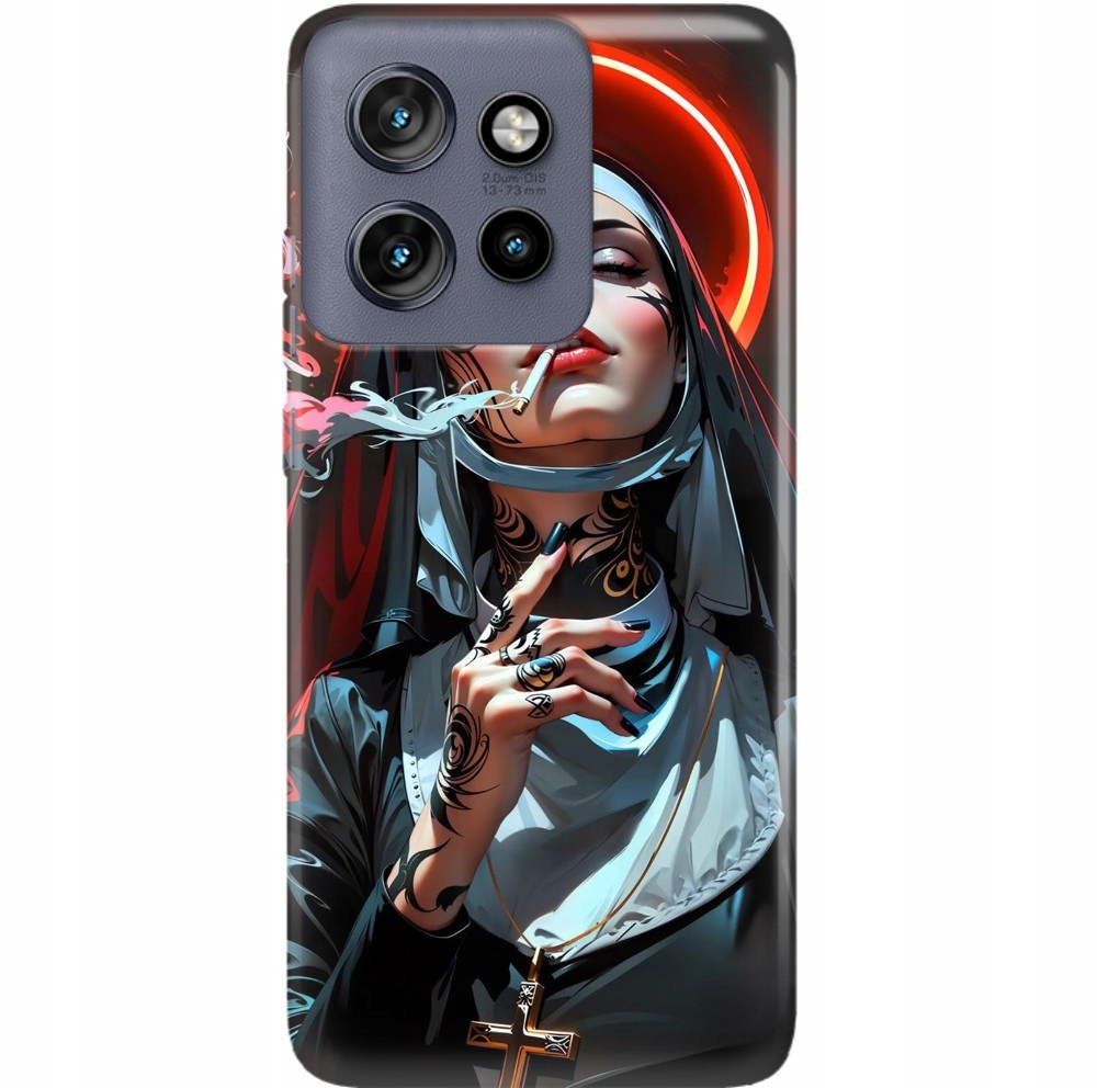 Pouzdro Pro Motorola Edge 50 Neo Kryt Psychodelické Směsi Vzorů