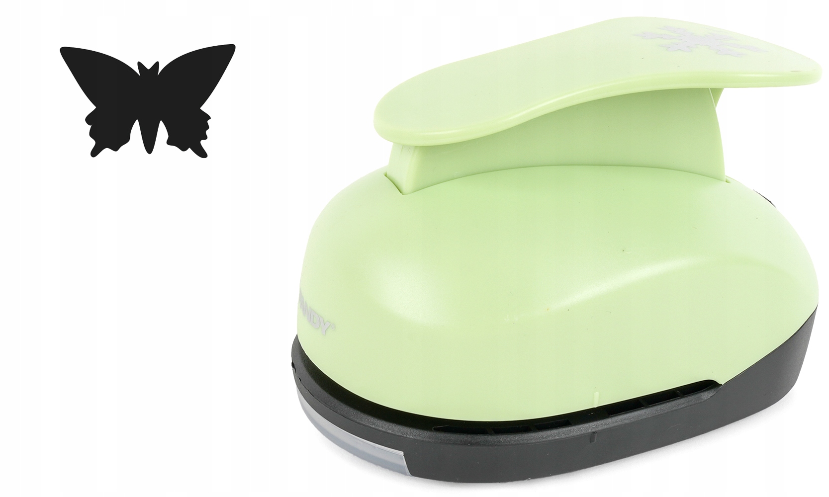 Děrovač ozdobný Scrapbooking; prvek o velikosti 75mm Motýl 52