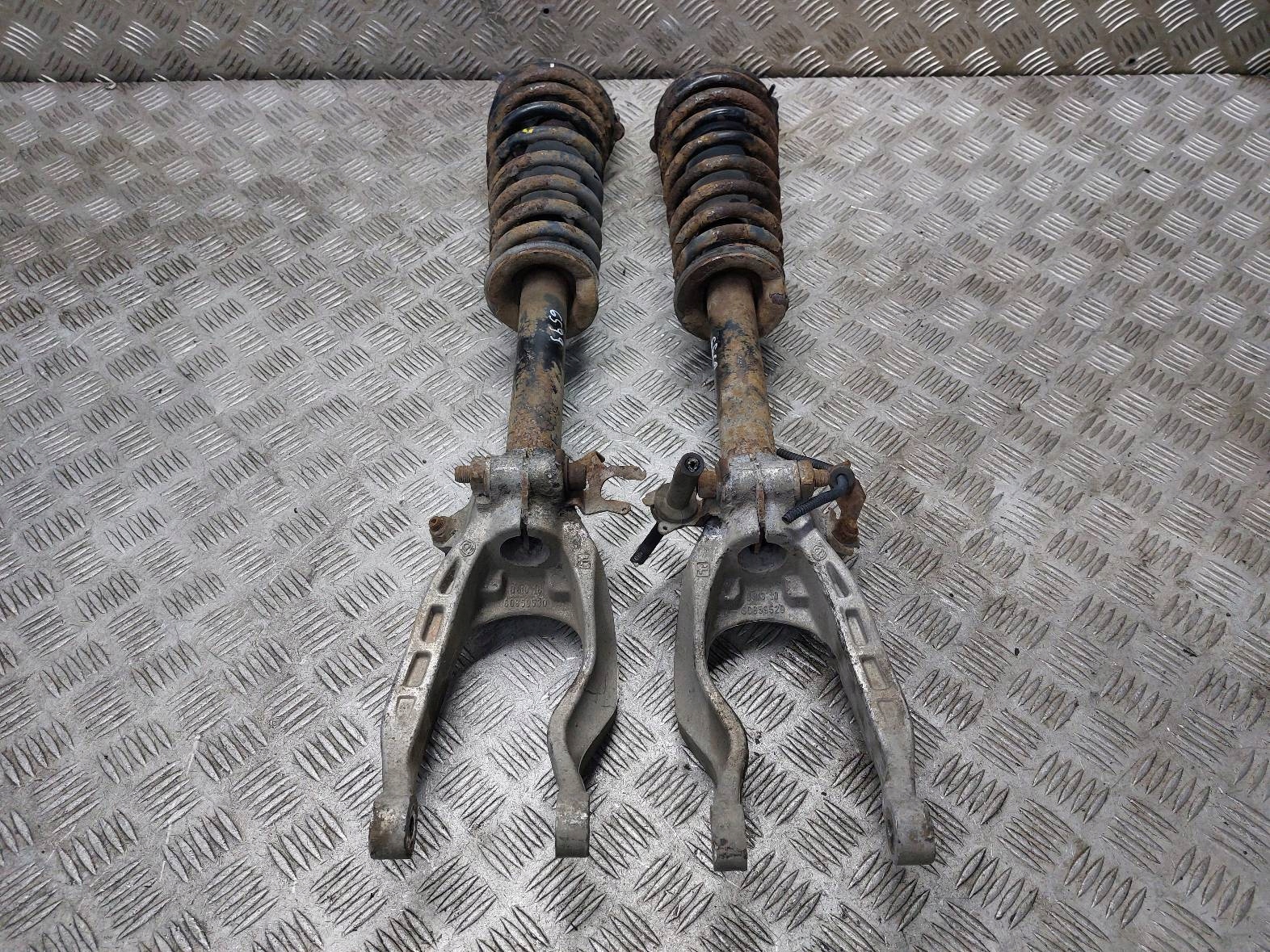 shock absorber + spring left front + right front ALFA ROMEO 147 and