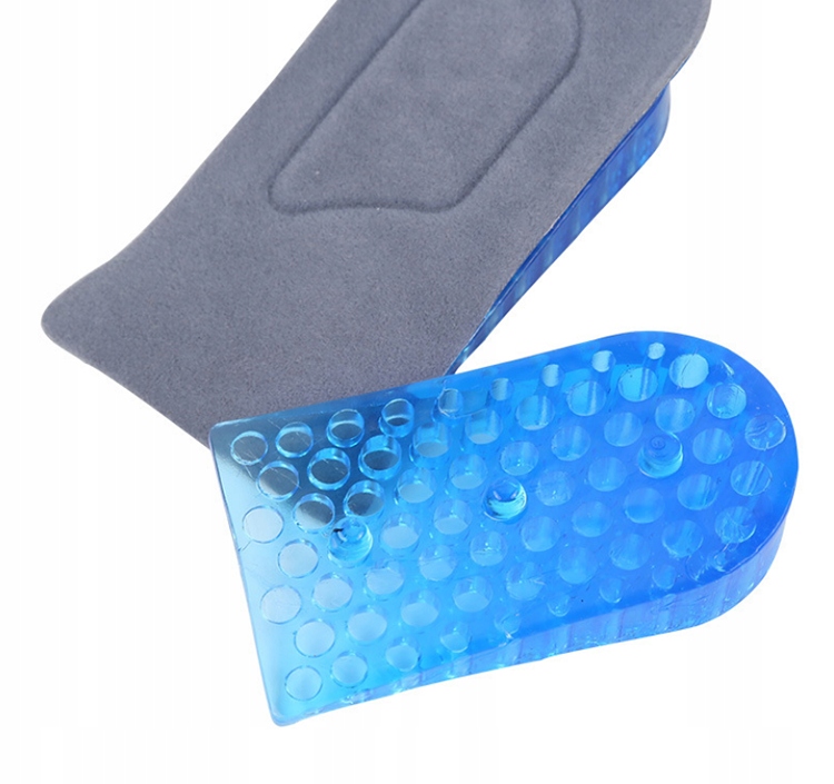 ŻELOWE PODWYŻSZAJĄCE PODPIĘTKI DO BUTÓW 2 WARSTWY Kod producenta HSBB - PODWYŻSZAJĄCE WKŁADKI DO BUTÓW