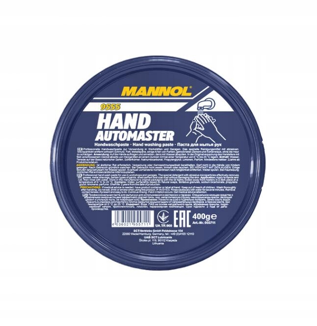 Mannol Pasta Do Mycia Rąk Hand Automaster 400g