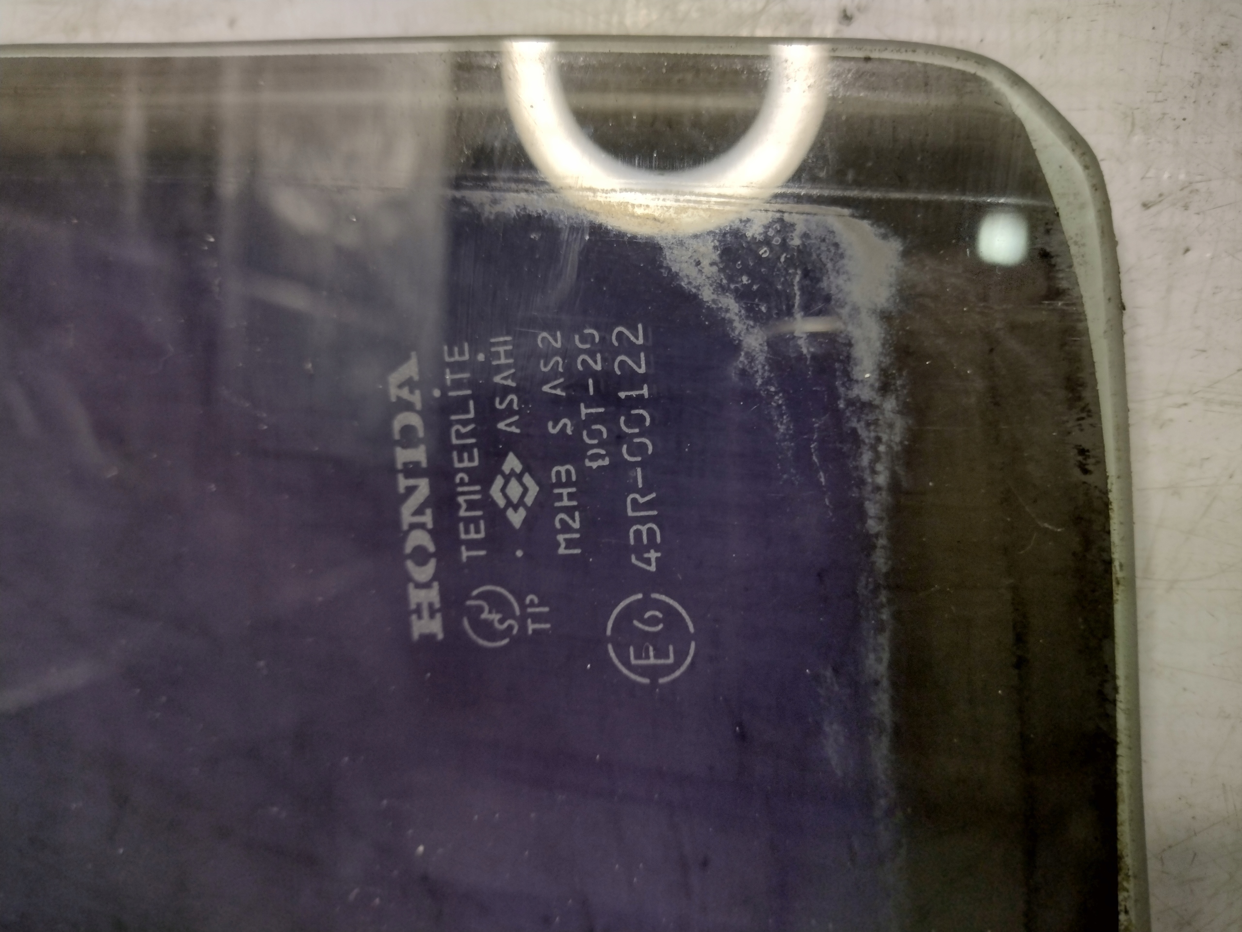 window left rear part Honda Accord VII sedan