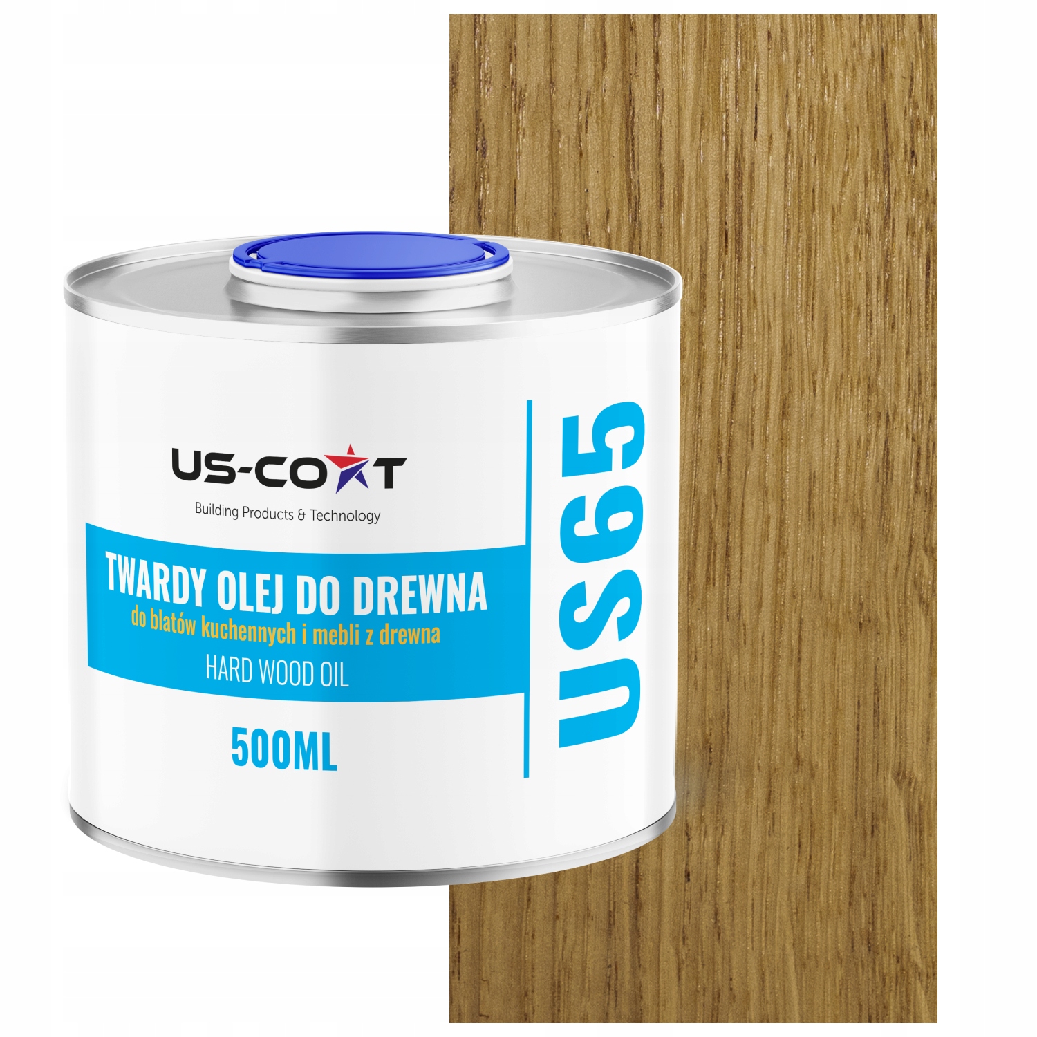 Tvrdý olej na dřevo pro impregnaci nábytku a teras 500ml Bezbarvý Matný