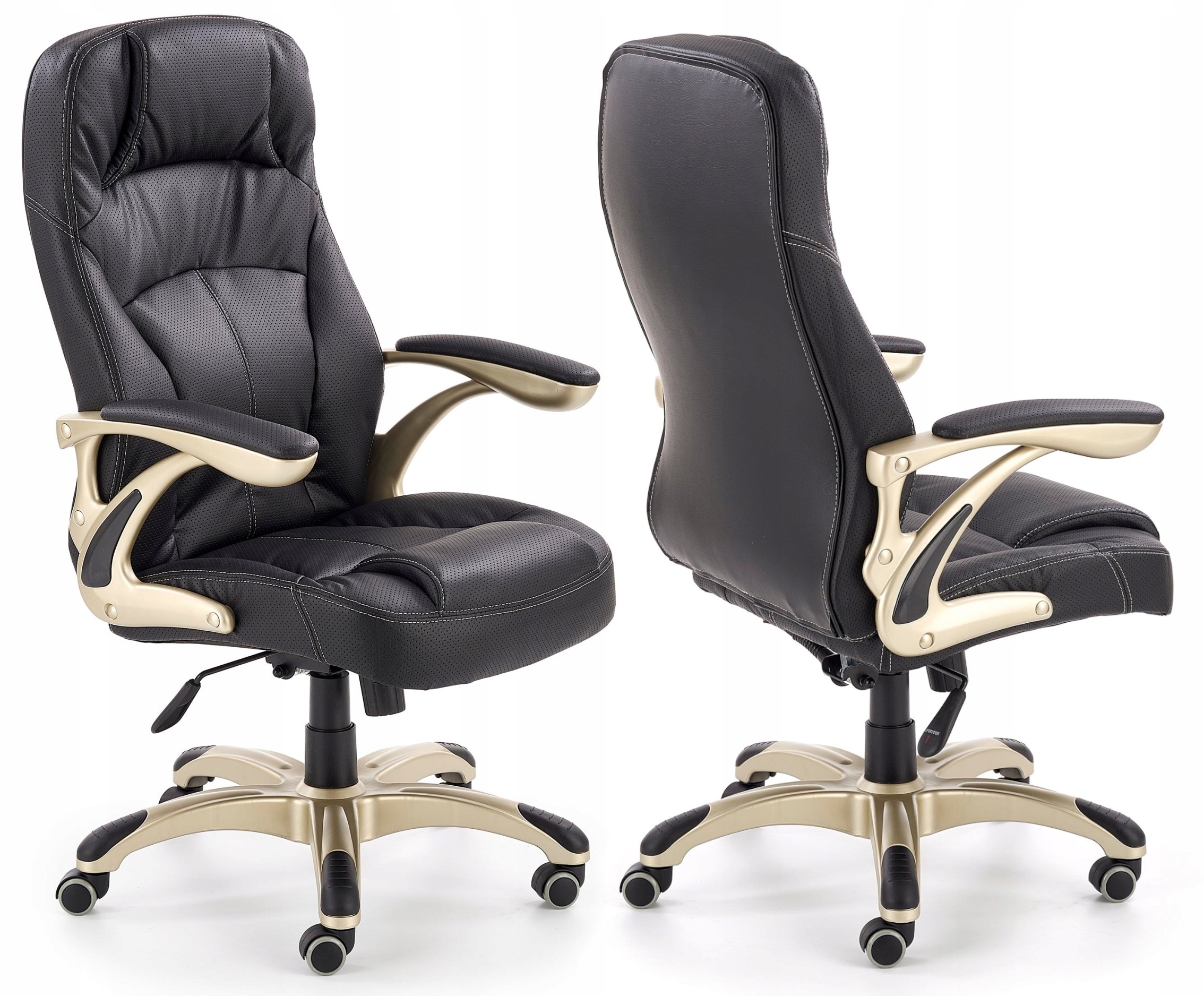 Fotel Biurowy Obrotowy Carlos Czarny Halmar