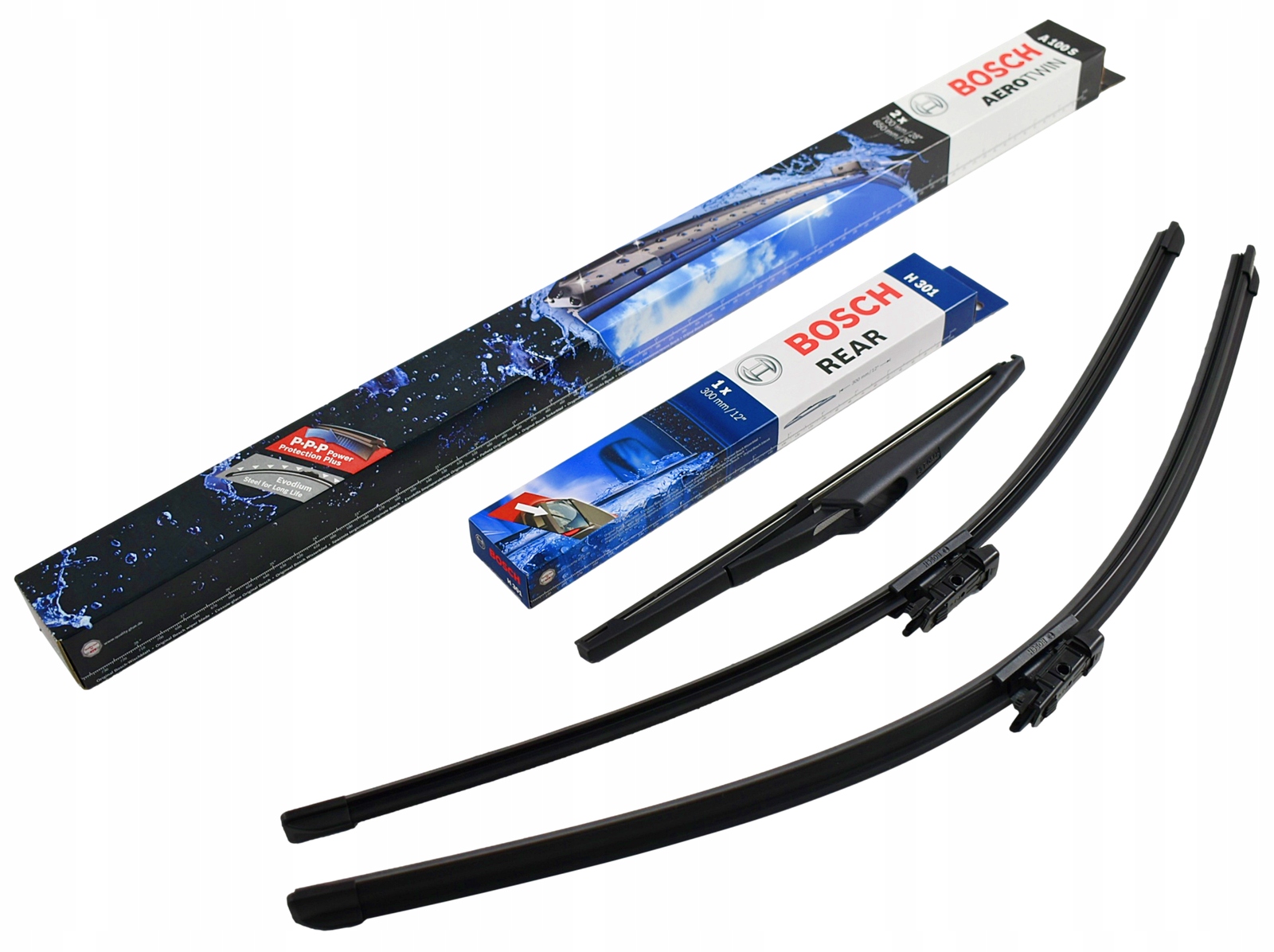 BOSCH AERO WYCIERACZKI PRZÓD TYŁ PEUGEOT 508 I SW
