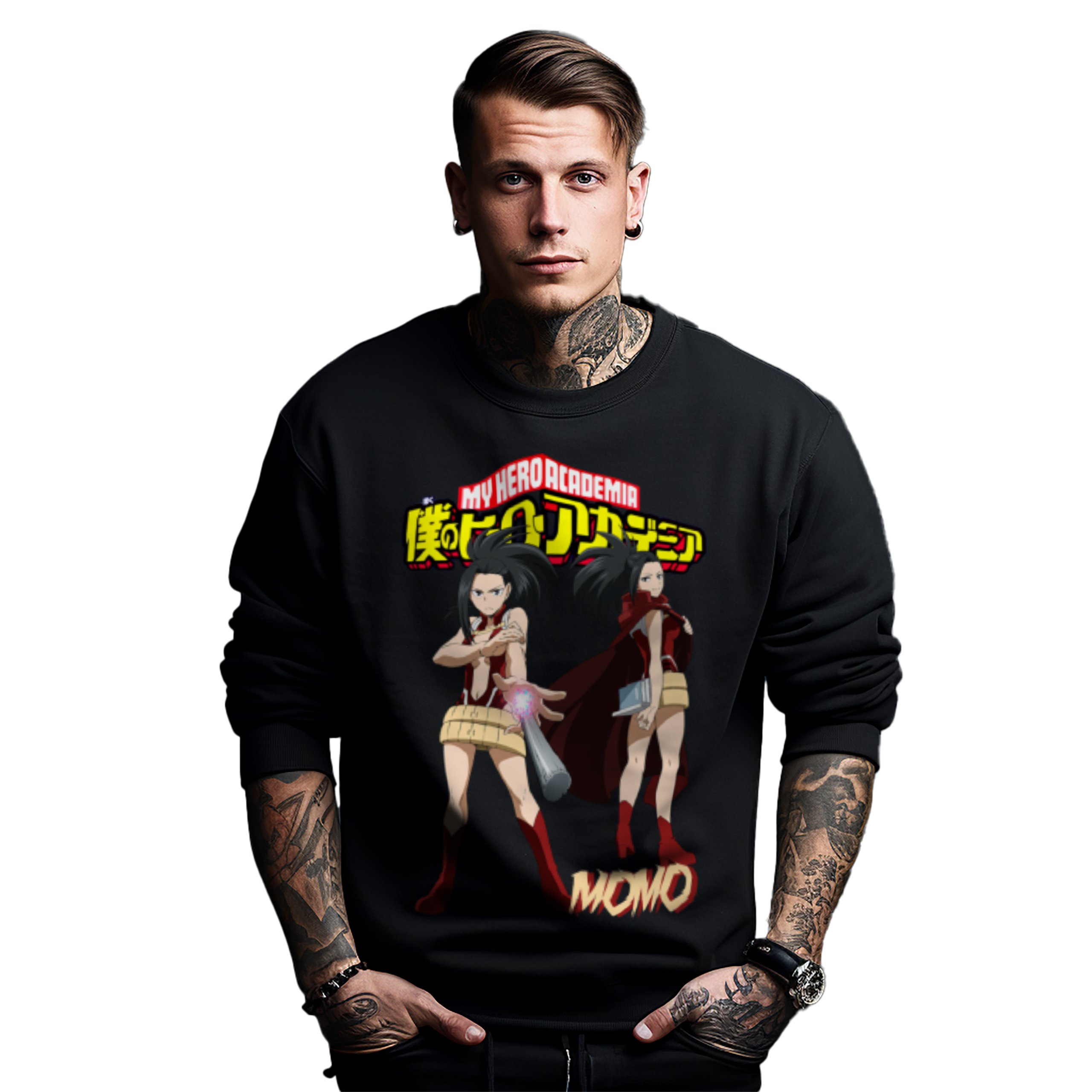 Mikina s potiskem Anime My Hero Academia Momo