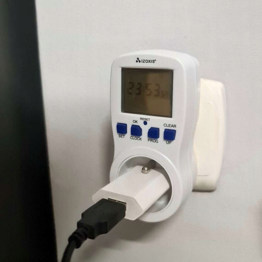 PROGRAMATOR WŁĄCZNIK WYŁĄCZNIK CZASOWY TIMER LCD Rodzaj programator czasowy