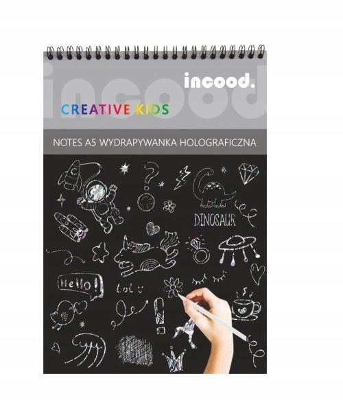 

Notes A5 wydrapywanka holograficzna