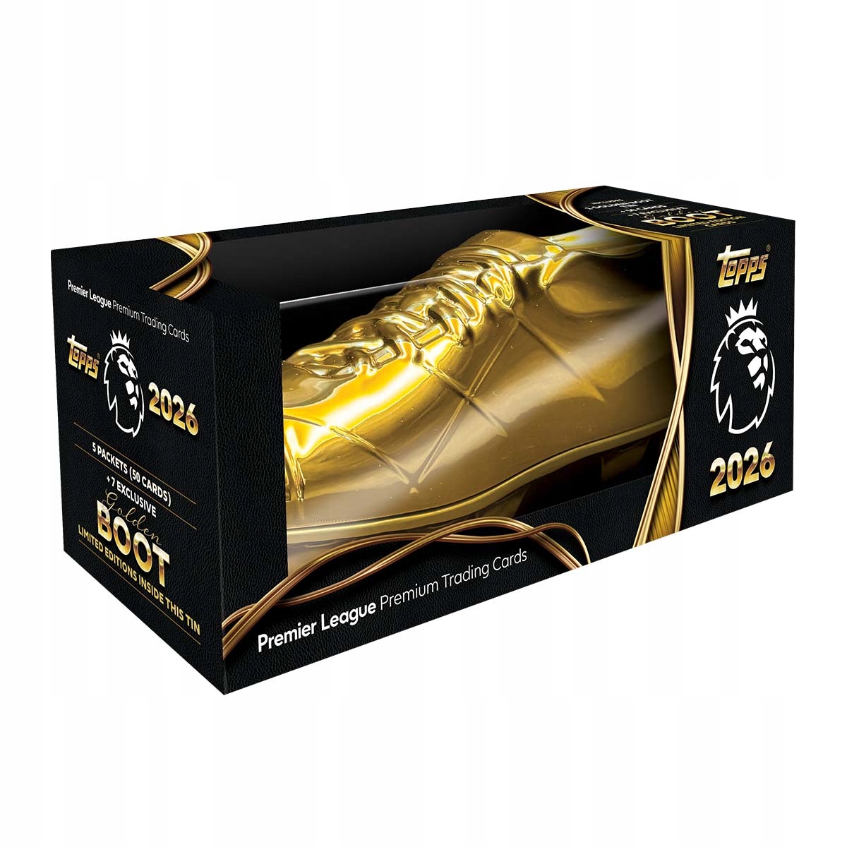 Topps Premier League 2026 Debut Edition Golden Boot Tin 57 kart