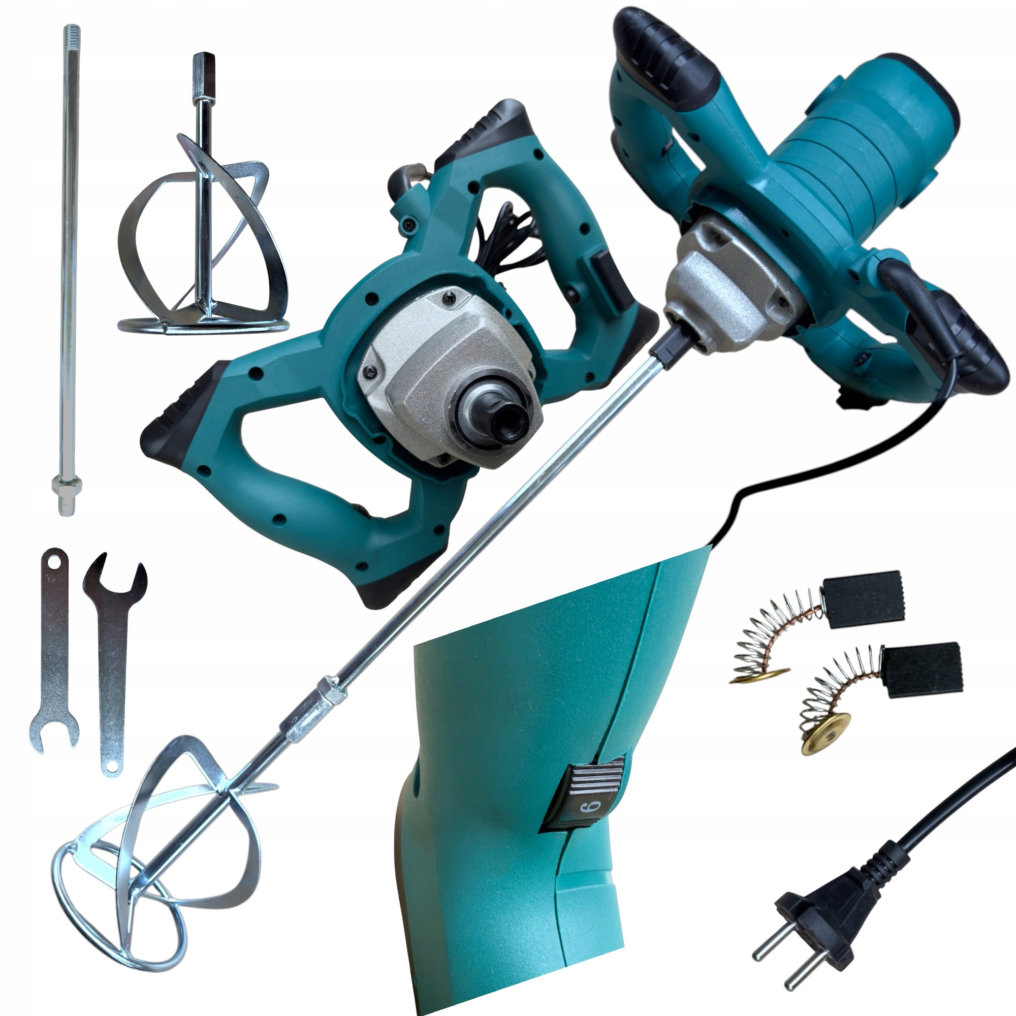 Mieszadło Do Kleju Zapraw Betonu Elektryczne Mocne 2800W