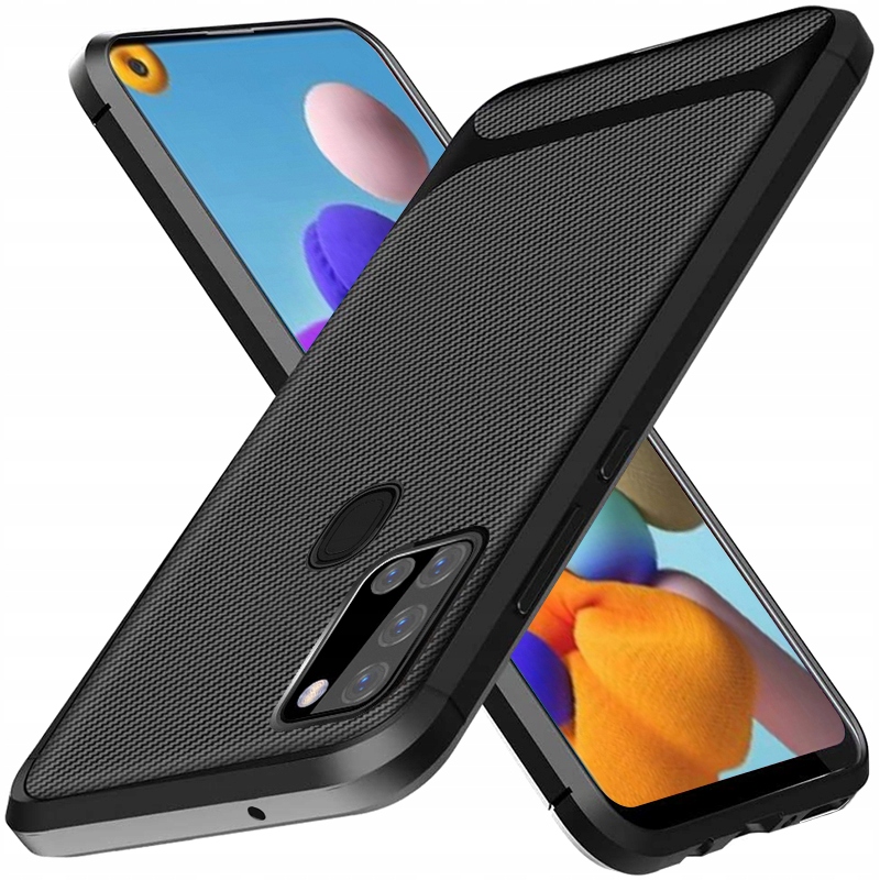 

Etui Karbon Lux Case do Samsung Galaxy A21s +Szkło