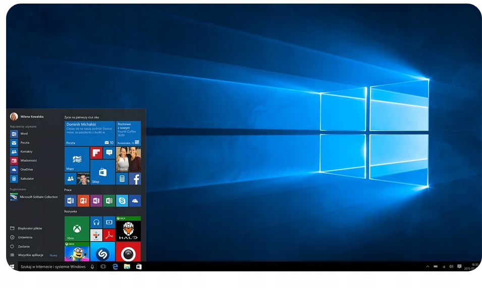 Biurowy komputer LENOVO USB 3.0 Win10 8/240SSD Typ pamięci RAM DDR3