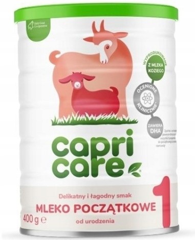 Capricare 1 mleko początkowe kozie 400 g