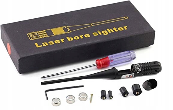 Laser pro nastavení puškohledu nástrojů zaměřovače zbraní vzduchovky kalibrátor